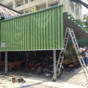 Mái hiên mái sả cao cấp